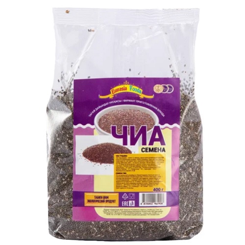Eurasia Foods семена чиа, 400 гр